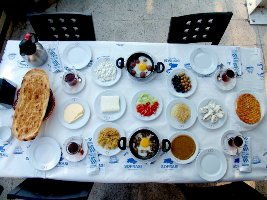 van kahvaltı sofrası 4