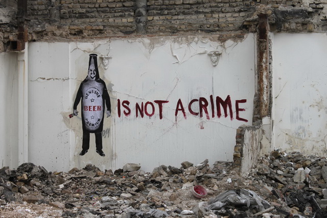 Beer is not a crime