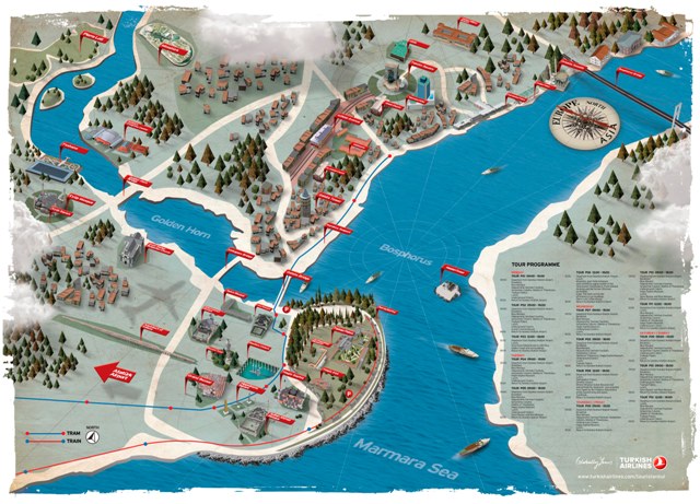 touristanbul map