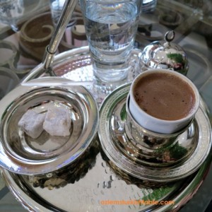 Lokum i kafe